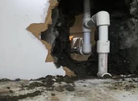 蓬莱厨房下水管道漏水检测